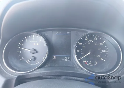 2018 Nissan Rogue Sv z USA, uszkodzony, nr VIN 5N1AT2MV6JC813397